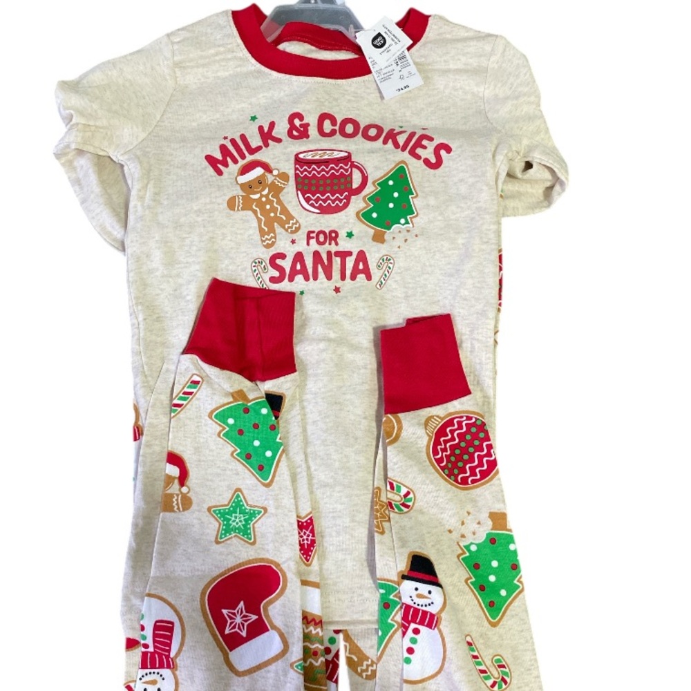 Place Kids Matching Set - Cream and Red
